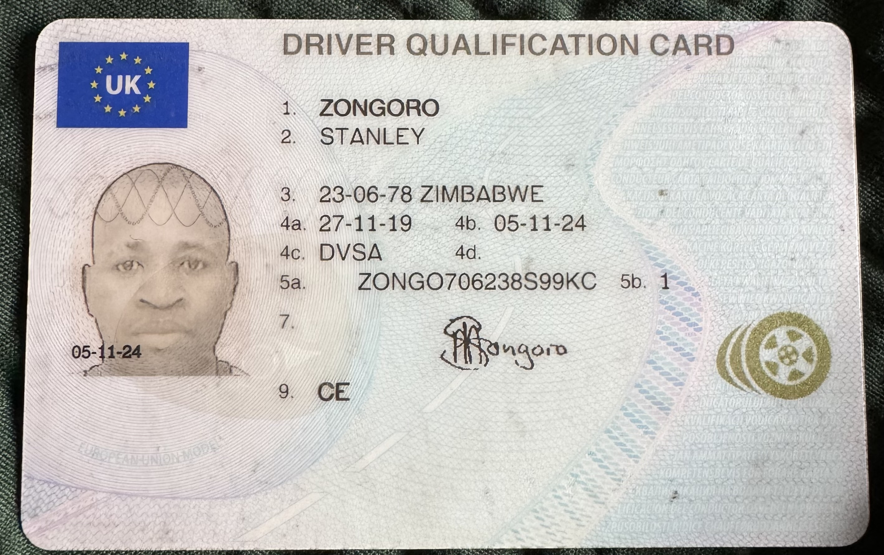 Stanley Zongoro, Vice Chairperson